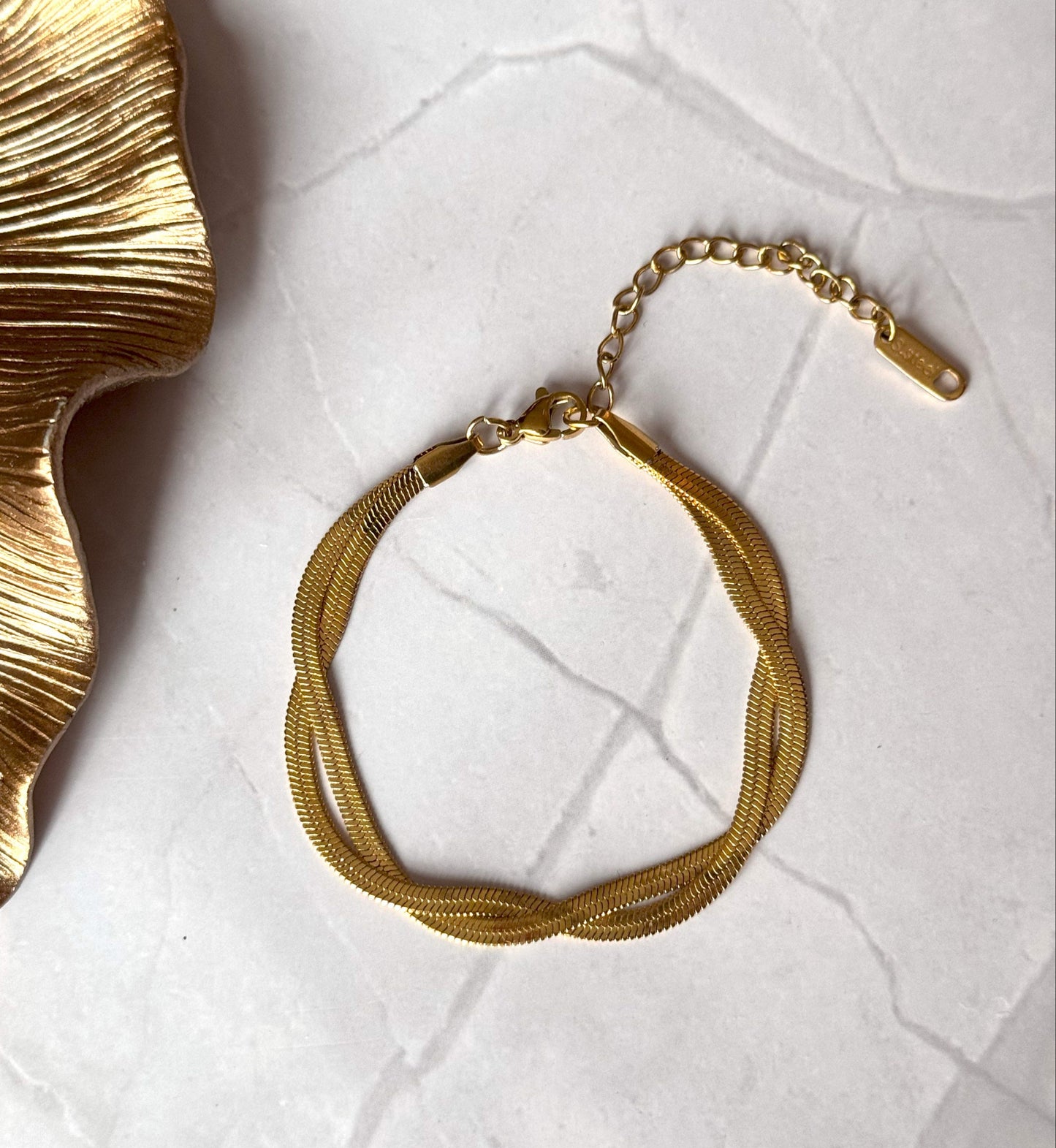 Mila Double Snake Bracelet